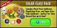 Metal Petal Sunflower on the Solar Class Pack