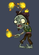 Torch Juggler Zombie