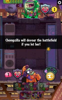 Plants Vs Zombies Heroes Green Shadow Solar Flare Wall-Knight Chompzil – A  Birthday Place