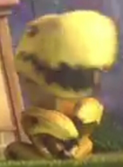 3D Bananasaurus Rex in the release trailer