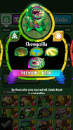 Chompzilla's statistics