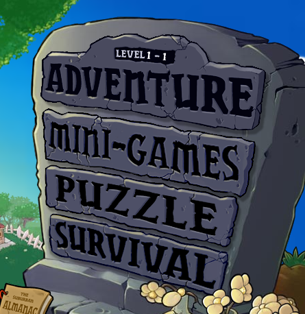 Game Modes Plants Vs Zombies Plants Vs Zombies Wiki Fandom