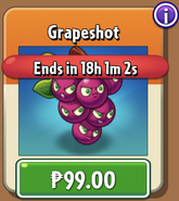 Grapeshot in the store (10.0.1, Special)