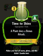 Time to Shine's statistics