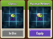 Goo Peashooter's costumes in the Almanac section (10.5.2)