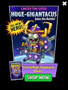 Huge-Giganticus on the advertisement for the Huge-Gigantacus Pack