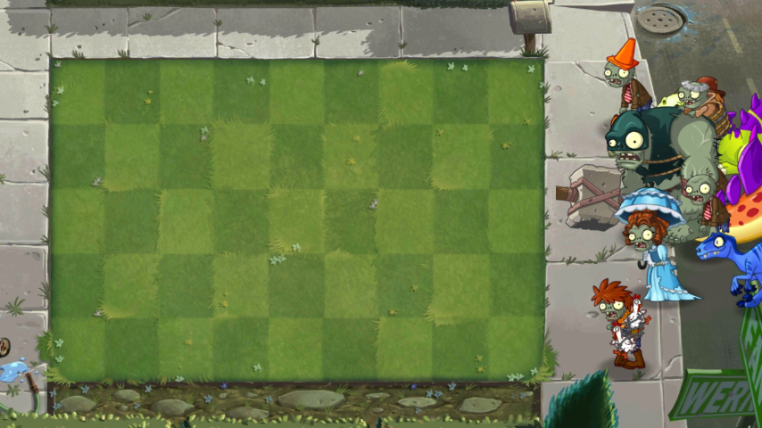 What is the goal of Plants vs Zombies 2?