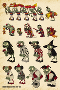 Chinese New Year Celebration Zombies in the Art of Plants vs. Zombies book