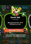 Banana Split's statistics