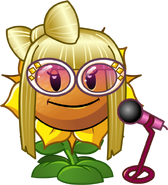 HD Sunflower Singer with costume