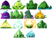 All 14 Empower-mint seed packet sprites