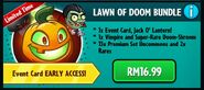 Vimpire with Doom-Shroom and Jack O' Lantern in Lawn of Doom bundle