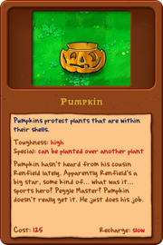 New Pumpkin almanac