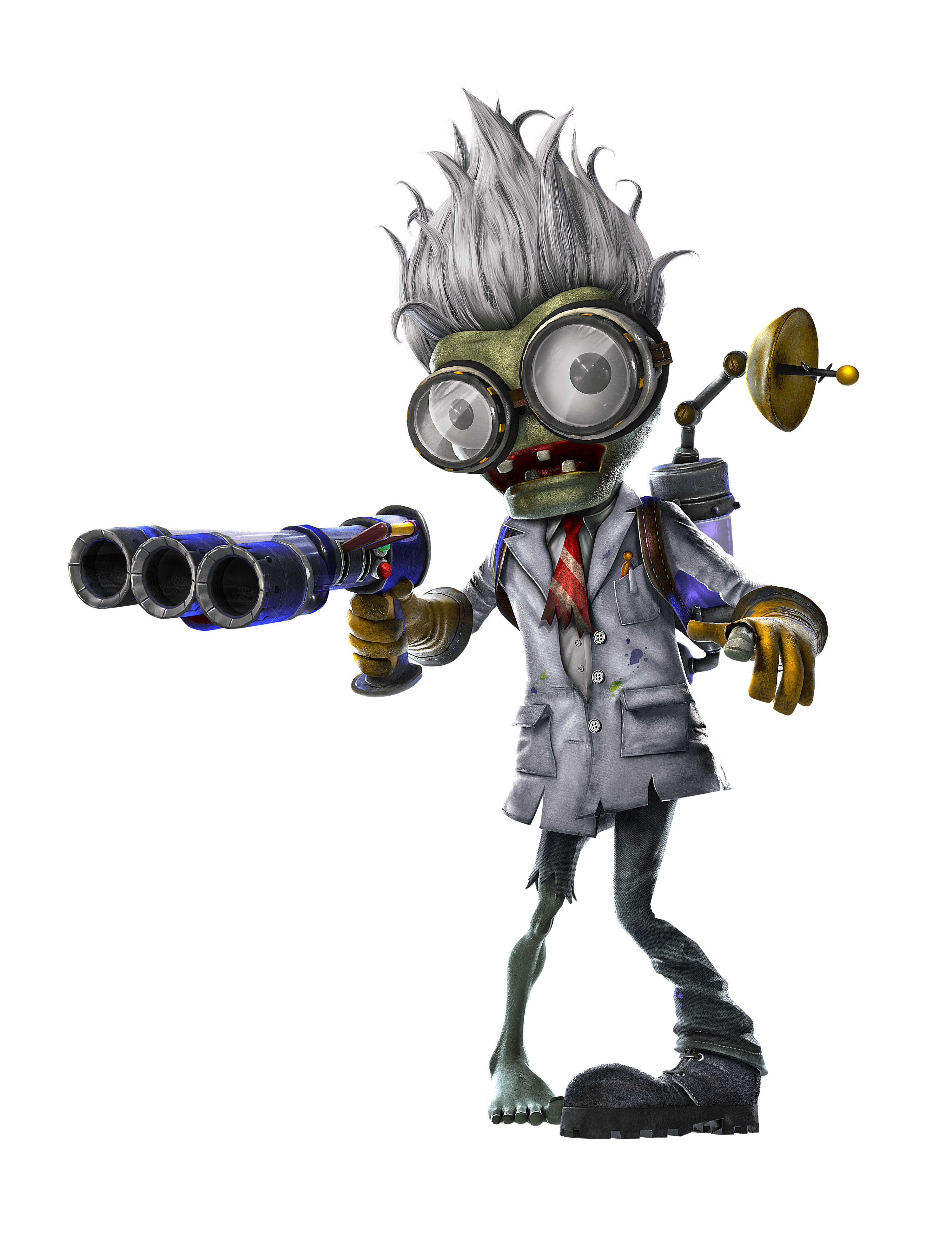 Plants Vs. Zombies: Garden Warfare 2 Plants Vs. Zombies 2: It's About Time  Scientist PNG - concept art, plants v…