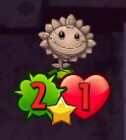 Metal Petal Sunflower being shrunken by Shrink Ray, Rustbolt's signature superpower