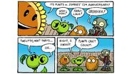 A 12th anniversary comic featuring Browncoat Zombie.