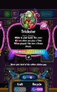 Trickster's statistics