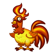 HD Fire Rooster