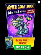 Hover-Goat 3000 on an Advertisement for the Early Access