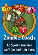 The player receiving Zombie Coach from a Premium Pack