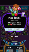 Disco Zombie's statistics