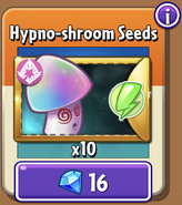 Hypno-shroom's seeds in the store (Special)