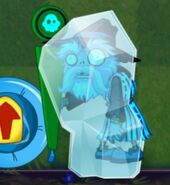 Frozen Lawnbowl Wizard Zombie