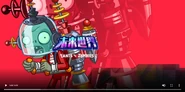 Blastronaut Zombie in one of the videos on the official website for the Chinese version of PvZ2.