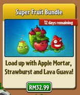 Strawburst in a bundle with Apple Mortar and Lava Guava