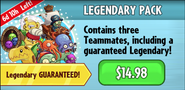 Octo Zombie on the advertisement for the Legendary Pack