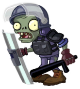 Second Another HD Riot Police Zombie