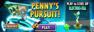 Electrici-tea in an advertisement for Penny's Pursuit