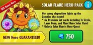 Solar Flare in her pack along with Sizzle and Laser Bean