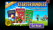 Flag Adventurer Zombie in an advertisement for the Starter Bundles