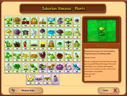 plants vs zombies plant almanac