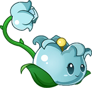 Lily of Alchemy, which lobs poisonous projectiles, dealing continuous damage to affected zombies