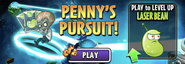 Laser Bean in an advertisement for Penny's Pursuit