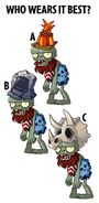 Part 1 headwear zombies