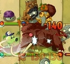 Attacking Mammoth Rider Zombie