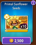 Primal Sunflower's seeds in the store (10.9.1)