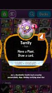 Terrify's statistics