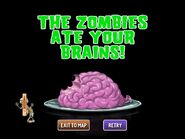 The Camel Zombie ate the player's brains (look at the bottom corner. Remember, it had a glitch when in Mummy Memory)