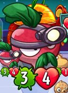 Notice how Rescue Radish is bigger than normal