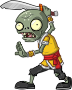 HD Swordsman Zombie (SVG)