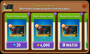 Doom-shroom's seeds in the Almanac section (11.8.1)