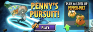 Pepper-pult in an advertisement for Penny's Pursuit