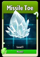 Missile Toe's animation when she is ready to level up