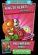 The Great Zucchini in an advertisement for the Valenbrainz Bundle