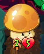 Sunnier-Shroom with the Double Strike trait