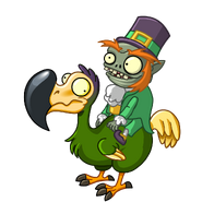 HD Luck O' the Zombie Dodo Rider Zombie